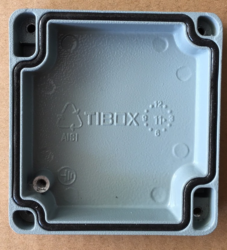 LV0807 Aluminium box กล่องอลูมิเนียม กันน้ำ tibox